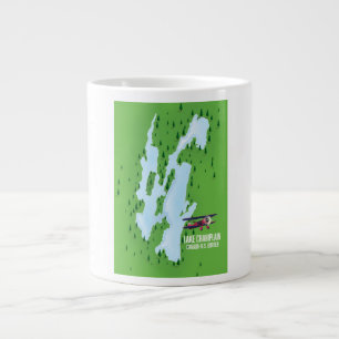 Lake Champlain USA Canada Map Poster Jumbo-Tasse
