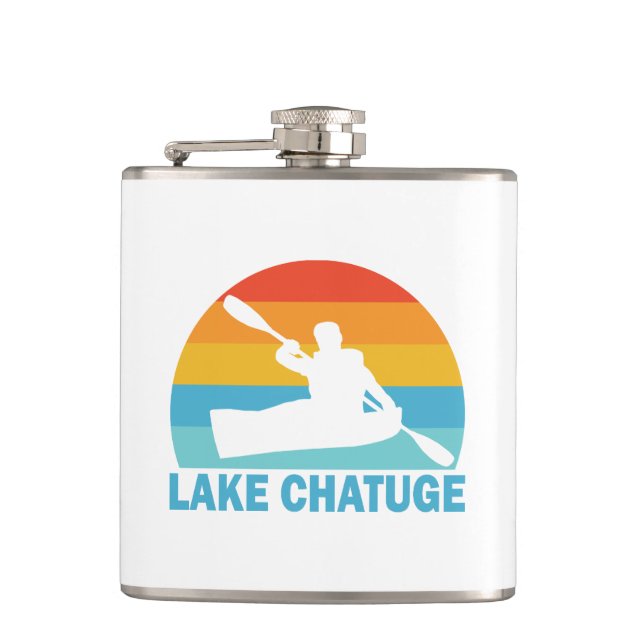Lake Chatuge North Carolina Georgia Kayak Flachmann (Vorderseite)