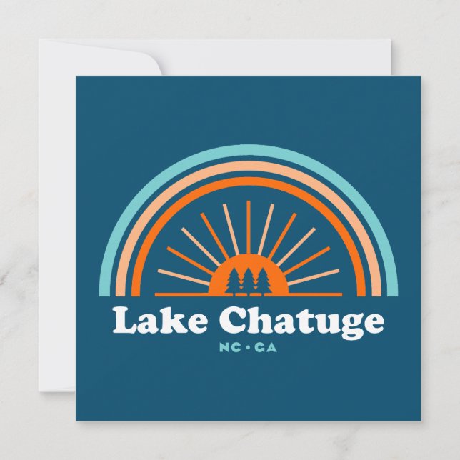 Lake Chatuge North Carolina Georgia Rainbow (Vorderseite)