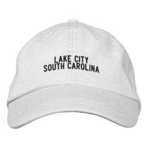 Lake City South Carolina Hat Bestickte Baseballkappe