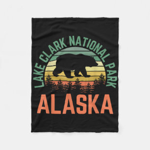 Lake Clark Nationalpark Alaska Bär Wandern Natur Fleecedecke