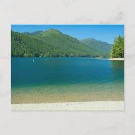 Lake Cushman Beach Postkarte
