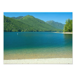 Lake Cushman Summer Print Fotodruck