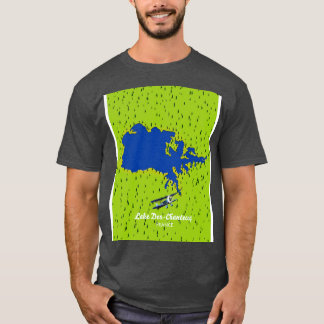 Lake DerChantecoq-Karte T-Shirt