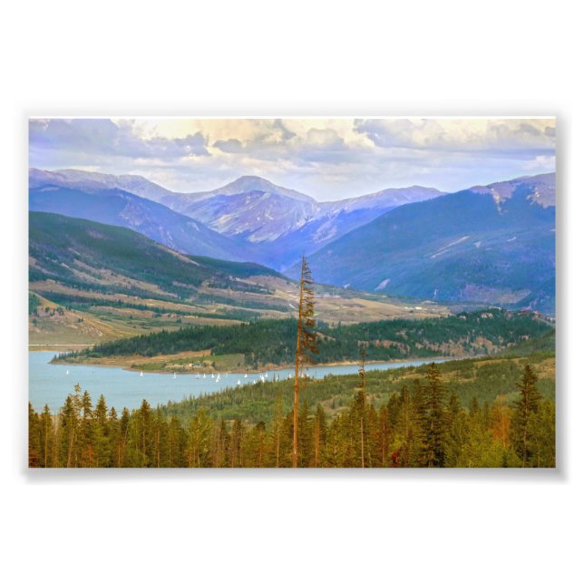 Lake Dillon Regatta, Colorado Fotodruck (Vorne)