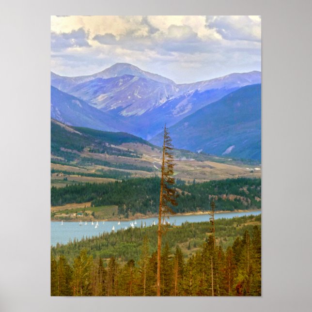 Lake Dillon Regatta, Colorado Poster (Vorne)