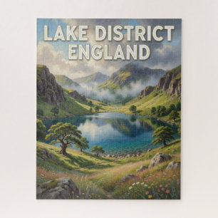 Lake District England Seebildender Bergsee