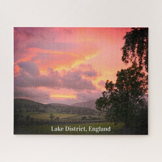 Lake District England Sunset (Horizontal)