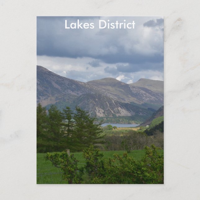 Lake District in England Postkarte (Vorderseite)
