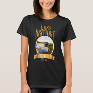 Lake District Nationalpark englische Landschaft Cu T-Shirt