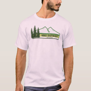 Lake District Nationalpark Grüne Streifen T-Shirt