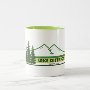 Lake District Nationalpark Grüne Streifen Zweifarbige Tasse