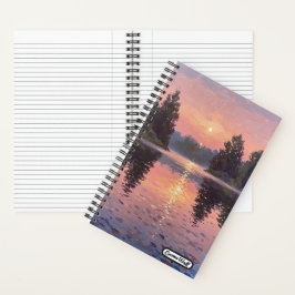 Lake During Dusk Notizbuch