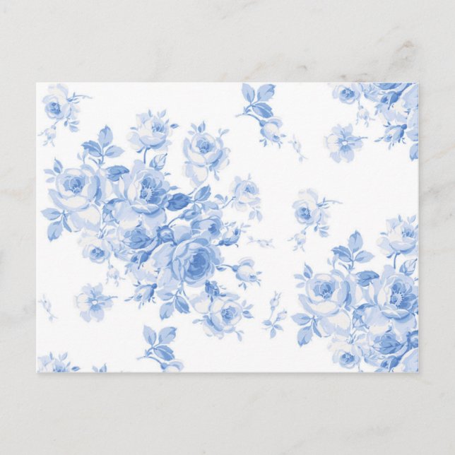 Lake Emily Summer Rose Postcard in Blaubeere Postkarte (Vorderseite)
