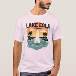 Lake Eola Fossiliensee - Orlando Florida T-Shirt