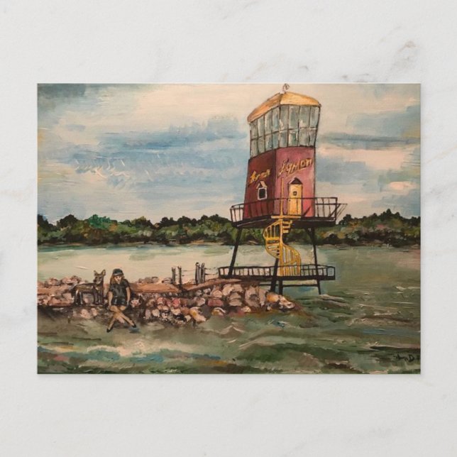 Lake Erie Causeway, Sandusky, Ohio Postcard Postkarte (Vorderseite)