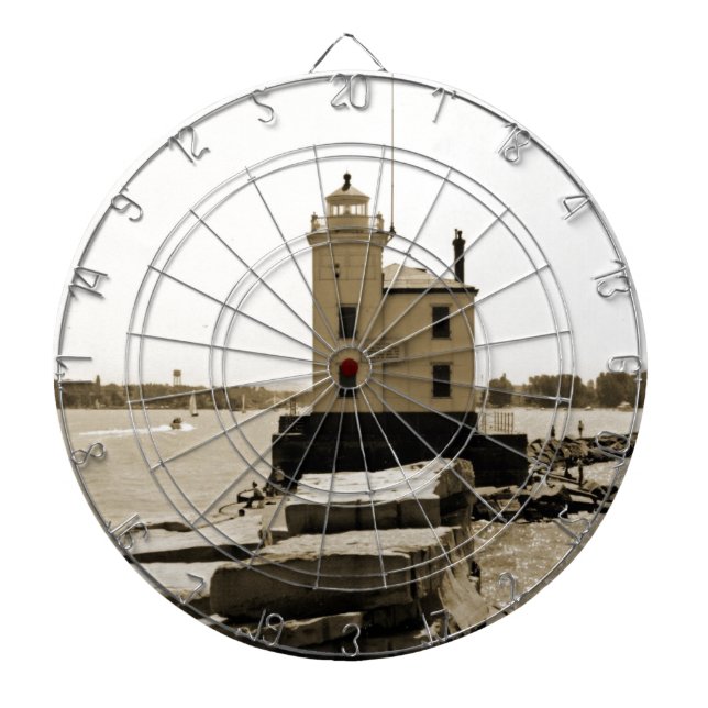 Lake Erie Lighthouse Dartscheibe (vorne)