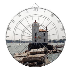 Lake Erie Lighthouse Dartscheibe