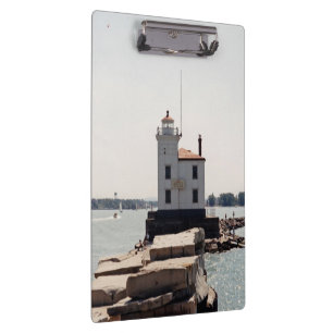 Lake Erie Lighthouse Klemmbrett