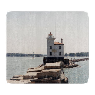 Lake Erie Lighthouse Schneidebrett