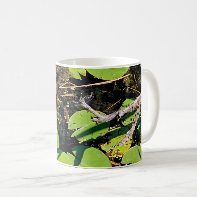 Lake Erie Metropark Dragonfly Kaffeetasse (VorderseiteRechts)