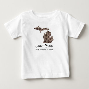 Lake Erie - Spaß - Petoskey-Steindesign Baby T-shirt