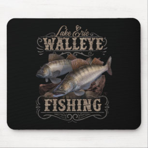 Lake Erie Zander Angler Fischer Mousepad