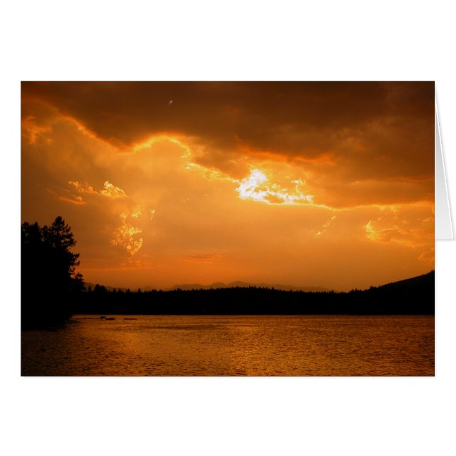 Lake Five Sunset (Vorderseite (Horizontal))