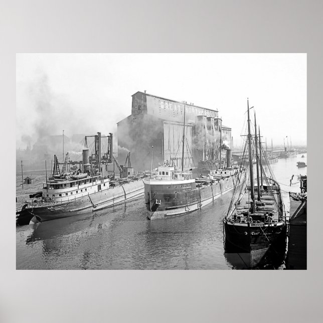 Lake Freighters Poster (Vorne)