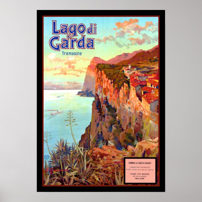 Lake Garda Poster (Vorne)
