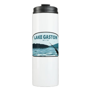Lake Gaston North Carolina Virginia Angelrute Thermosbecher