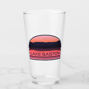 Lake Gaston North Carolina Virginia Roter Sonnenau Glas