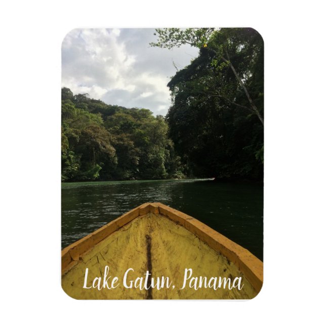 Lake Gatun, Panama Magnet (Vertikal)