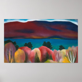 Lake George, Autumn | Georgia O'Keeffe | Poster