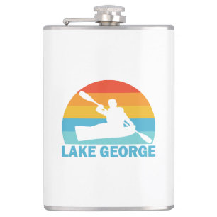 Lake George New York Kajaktour Flachmann
