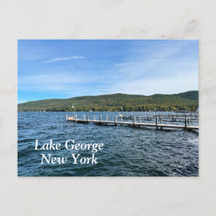 Lake George New York Postkarte