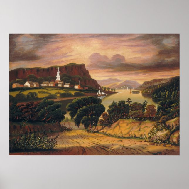 Lake George - Thomas Chambers Fine Art Poster (Vorne)