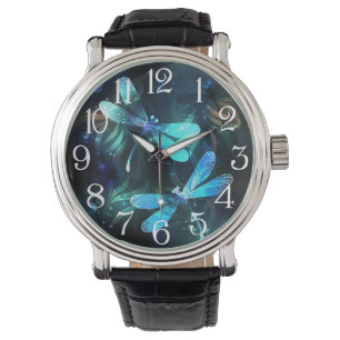 Lake Glows Dragonflies Armbanduhr