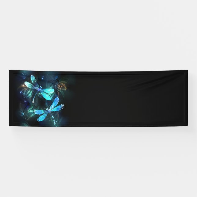 Lake Glows Dragonflies Banner (Horizontal)