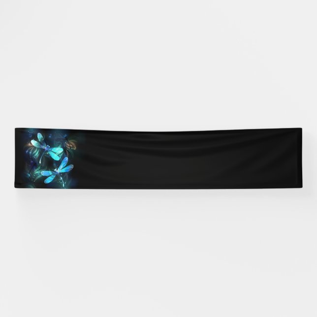 Lake Glows Dragonflies Banner (Horizontal)
