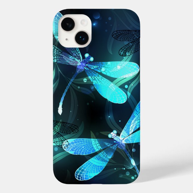 Lake Glows Dragonflies Case-Mate iPhone 14 Plus Hülle (Rückseite)