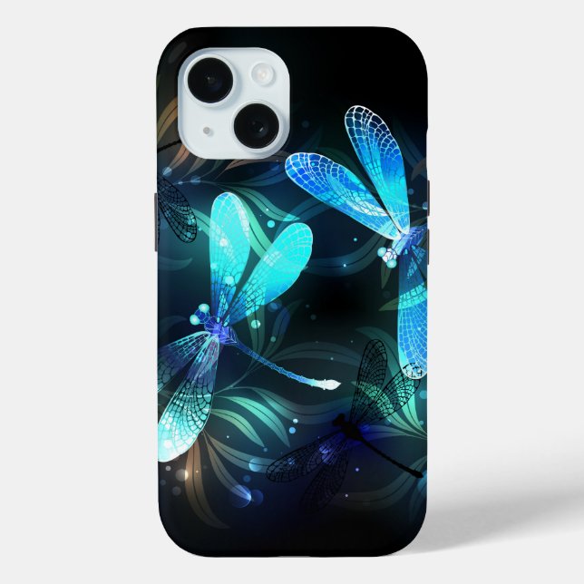 Lake Glows Dragonflies Case-Mate iPhone Hülle (Rückseite)