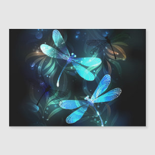 Lake Glows Dragonflies Magneteinladung