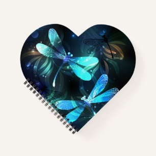 Lake Glows Dragonflies Notizbuch