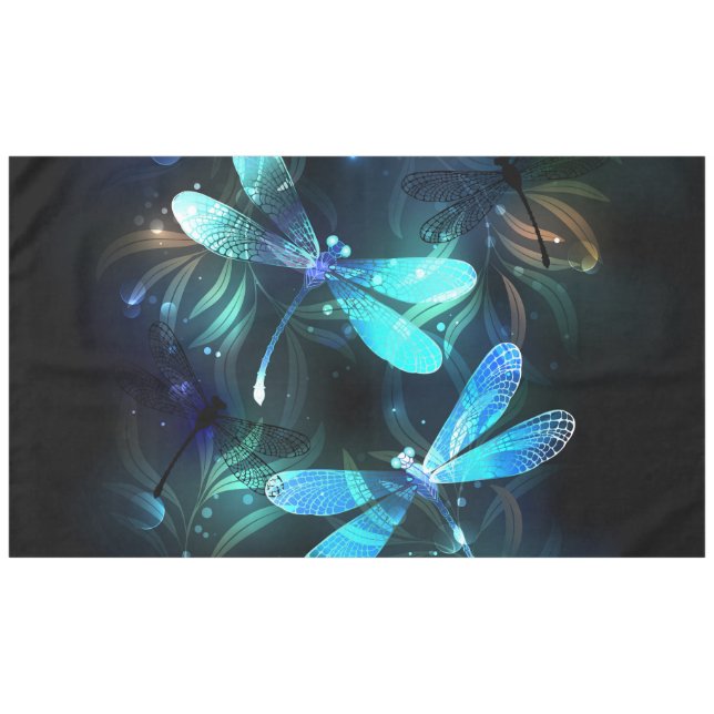 Lake Glows Dragonflies Tischdecke (Vorderseite (Horizontal))