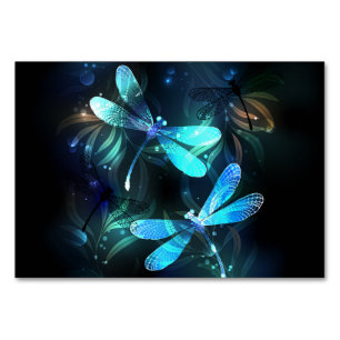 Lake Glows Dragonflies Tischnummer
