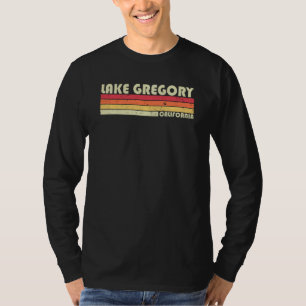 Lake Gregory Kalifornien Lustiges Angeln Camping S T-Shirt