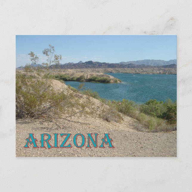 Lake Havasu City Arizona Postkarte (Vorderseite)