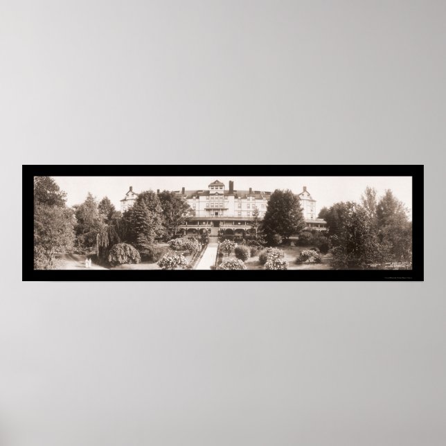 Lake Hopatcong Hotel Foto 1913 Poster (Vorne)