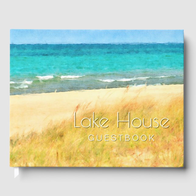 Lake House Gastfreundschaft Gästebuch (Vorderseite)